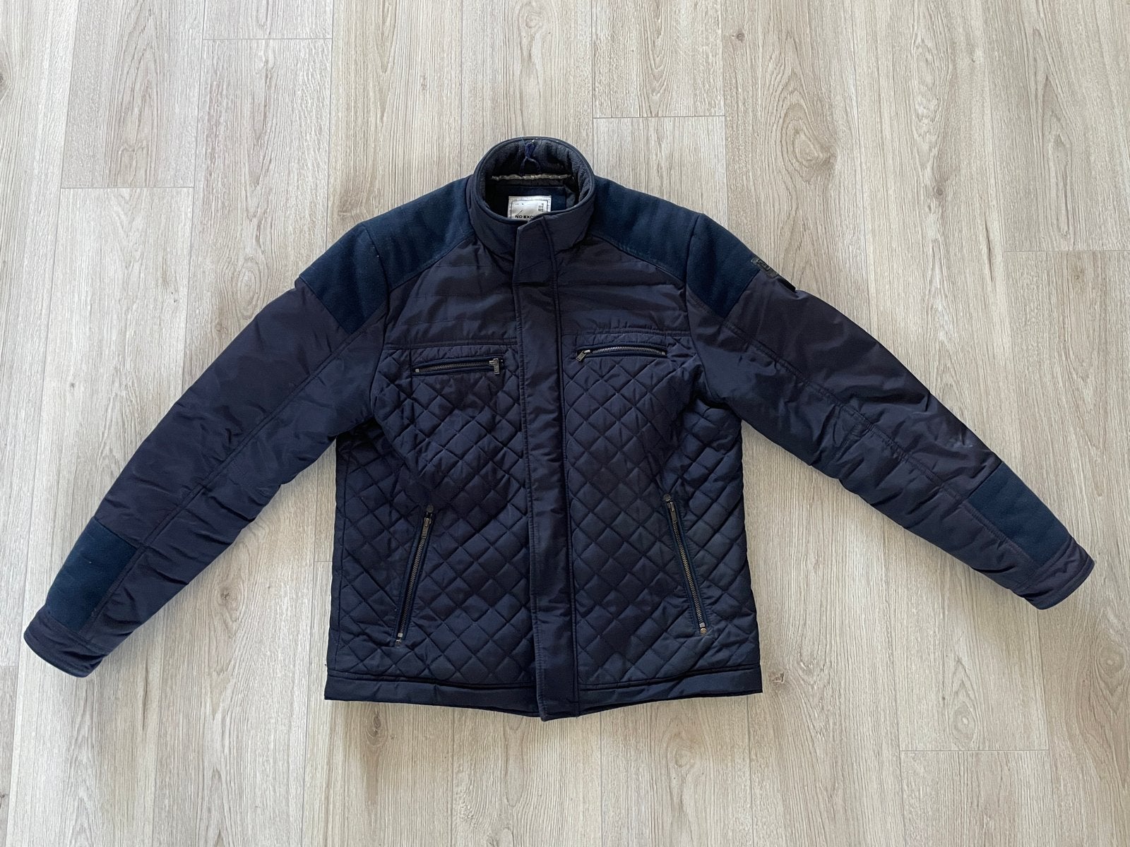 NO EXCESS / NXS gewatteerde (winter) jas - XL, Ophalen of Verzenden, Zo goed als nieuw, Maat 56/58 (XL), Blauw