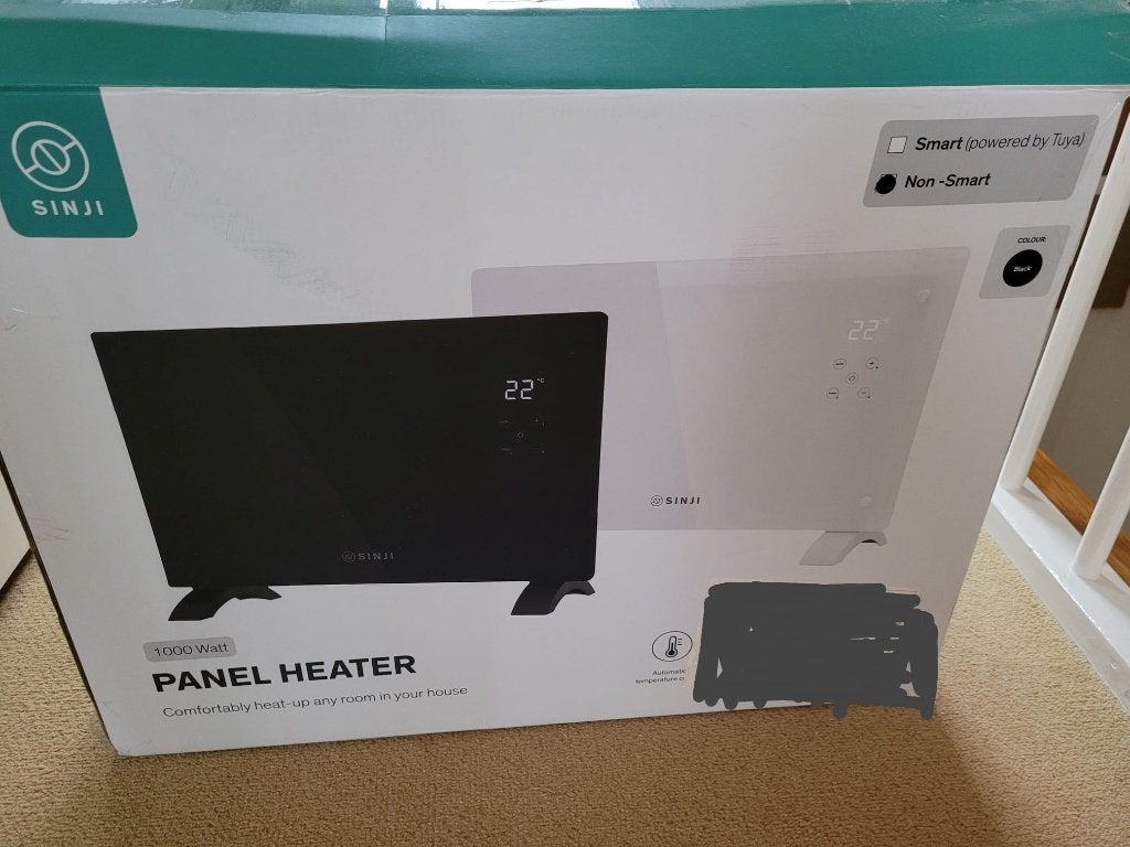 Paneelverwarming Sinji, Ophalen, 30 tot 80 cm, Overige typen, Zo goed als nieuw