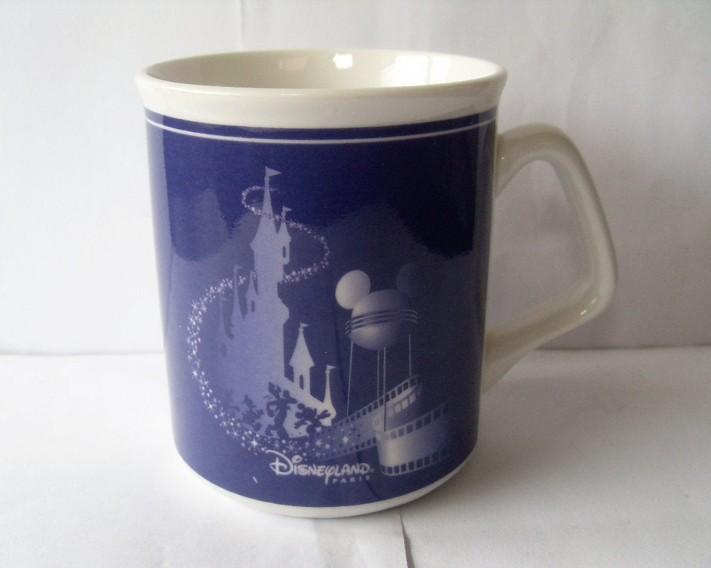Disneyland Parijs Beker Mickey Mouse Mok Disney, Ophalen of Verzenden, Mickey Mouse, Zo goed als nieuw, Servies