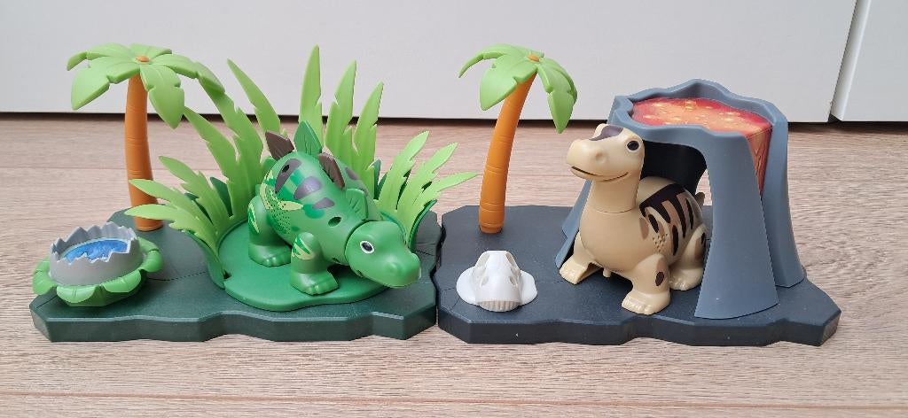Set van 2 DiGiDinos zingende dinosaurusjes, Kinderen en Baby's, Speelgoed | Actiefiguren, Zo goed als nieuw, Ophalen of Verzenden