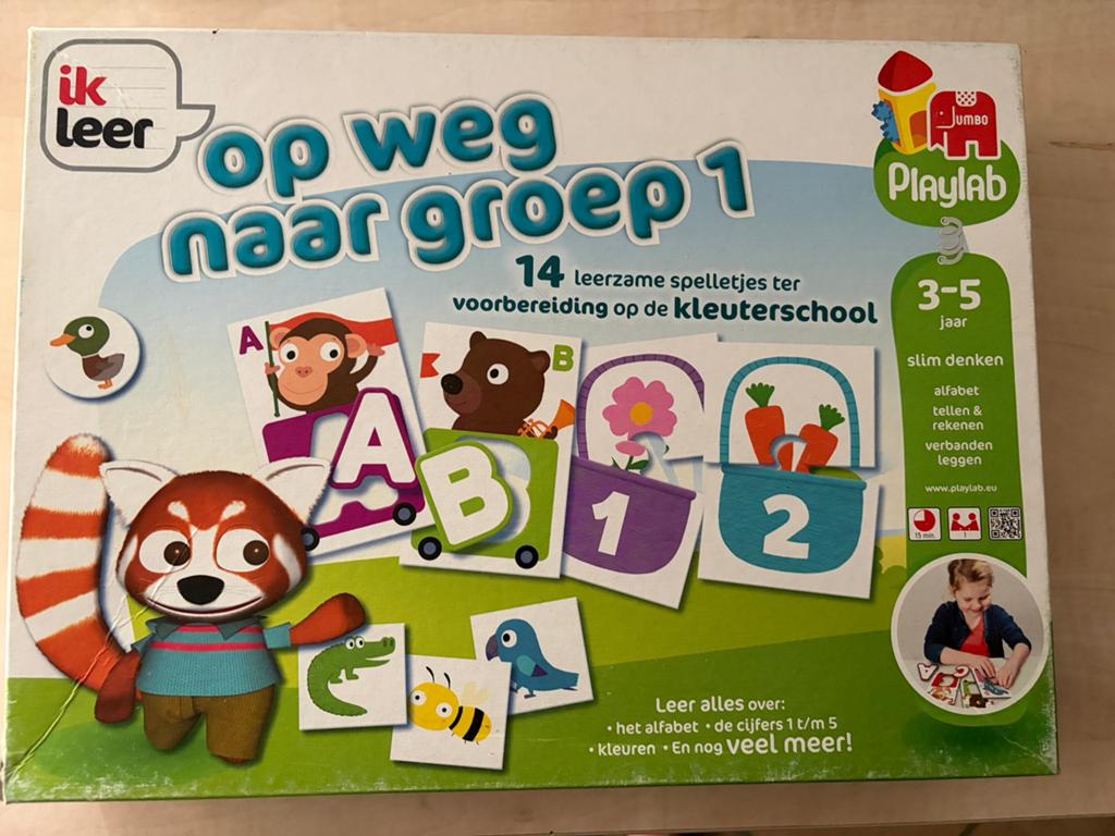 Op weg naar groep 1 spelletjes, Ophalen of Verzenden, Gebruikt, Ontdekken