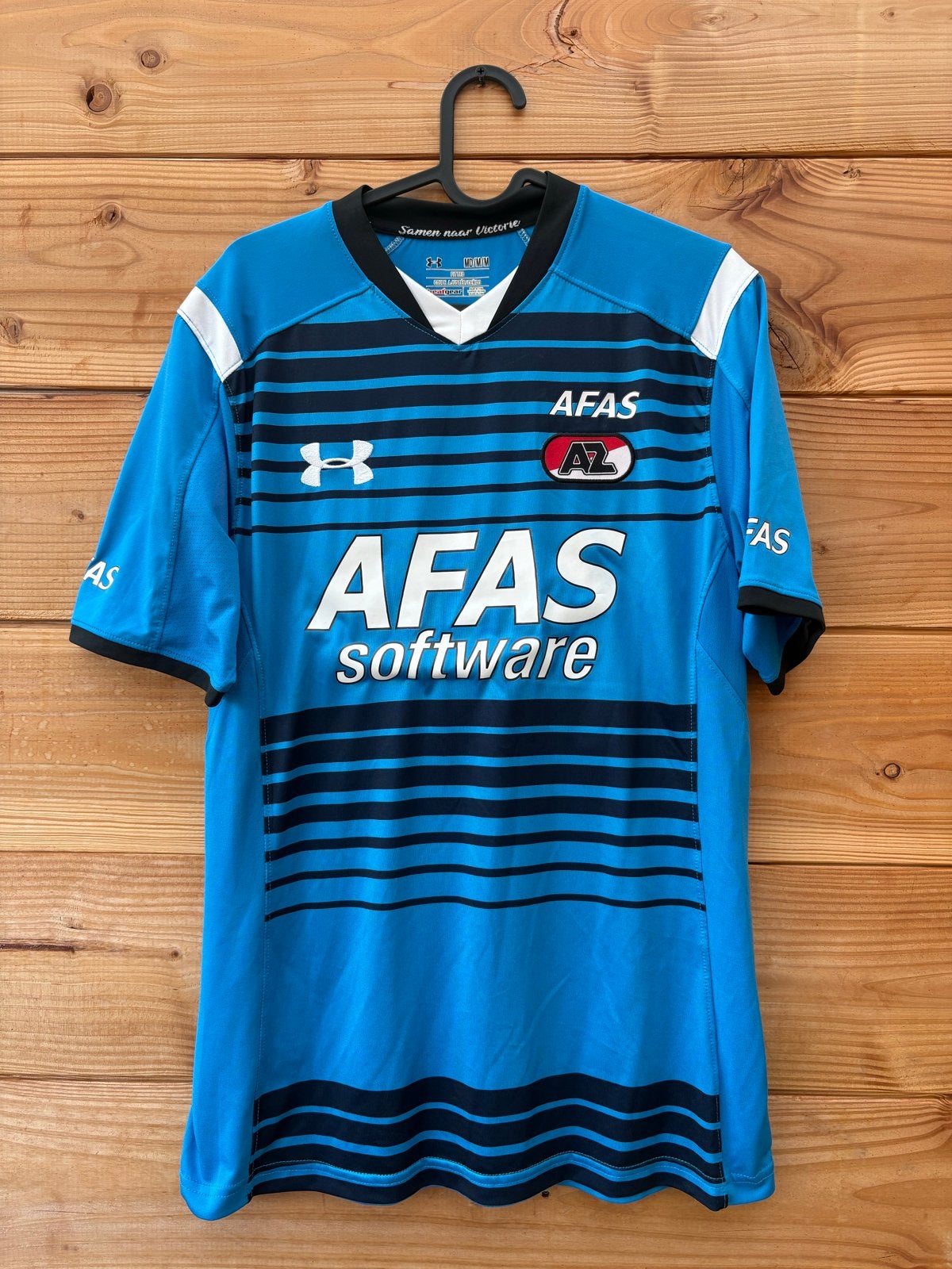 Matchworn AZ shirt Thom Haye voorronde Europa League, Verzamelen, Sportartikelen en Voetbal, Ophalen of Verzenden, Gebruikt, Shirt
