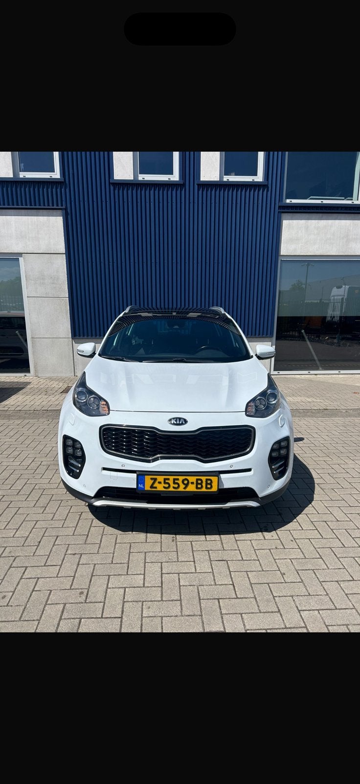 Kia Sportage 1.6 T-gdi 4WD AUT 2017 Wit GT-Line, Auto's, 1591 cc, 4 cilinders, Wit, Overige kleuren