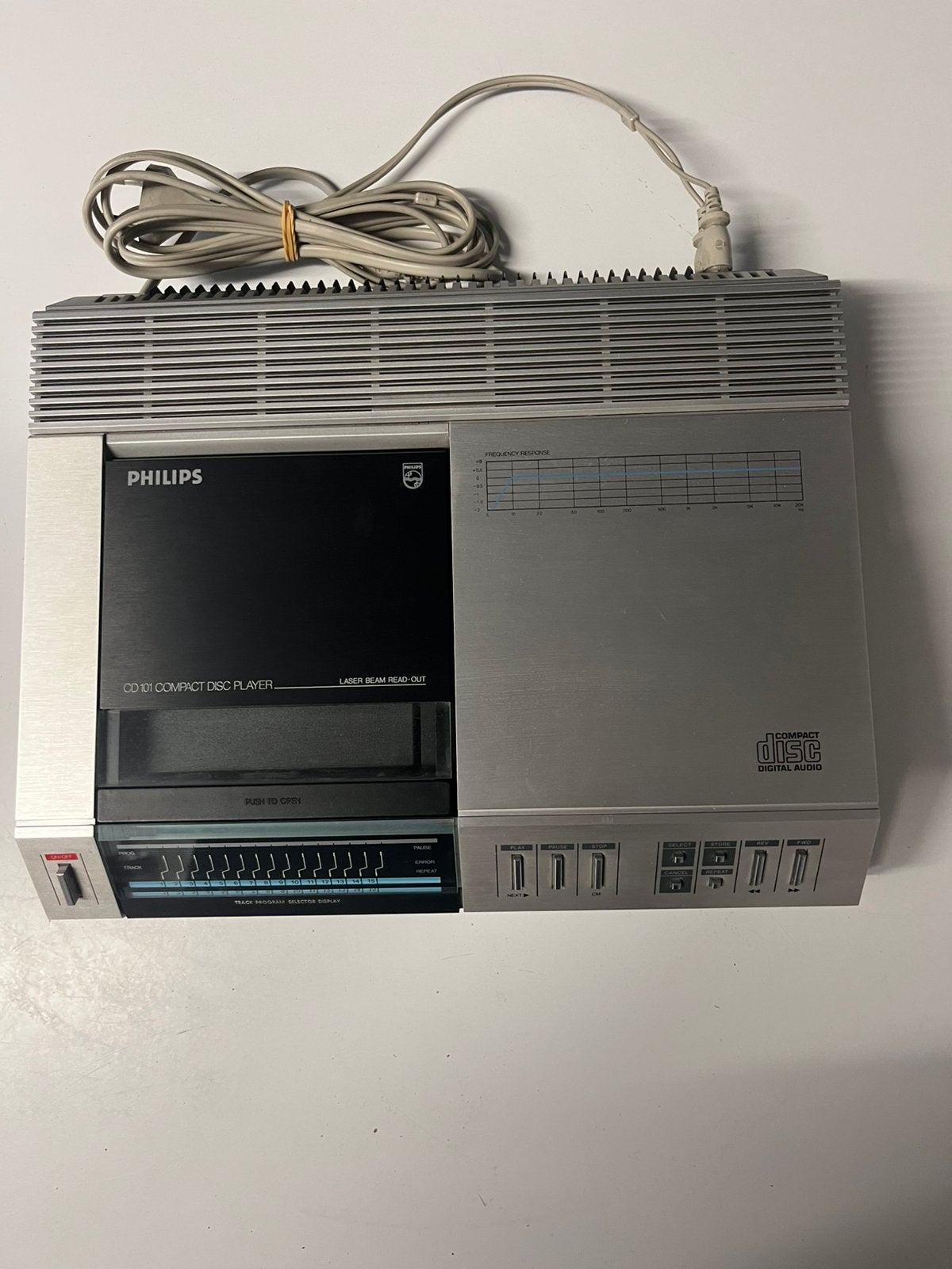 Philips CD 101 Compact Disc Player., Audio, Tv en Foto, Cd-spelers, Zo goed als nieuw, Philips, Ophalen of Verzenden