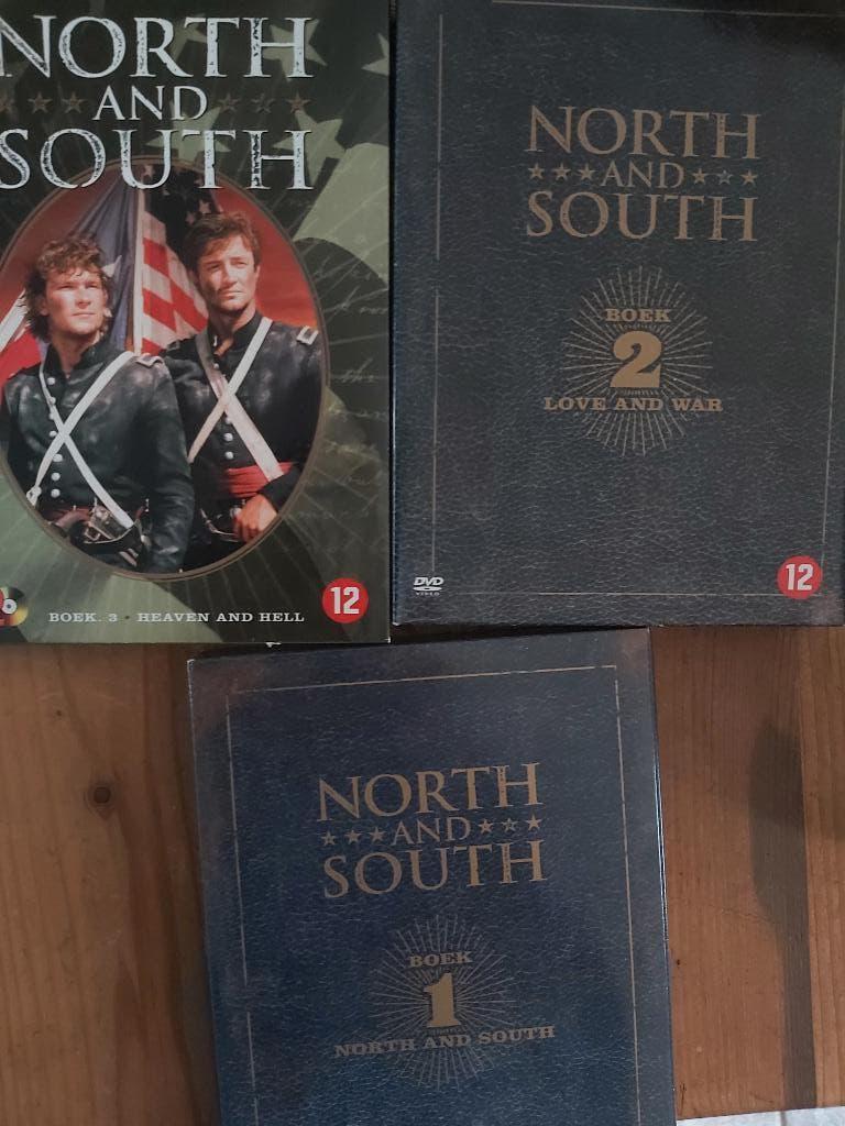 north and south compleet, Cd's en Dvd's, Dvd's | Tv en Series, Vanaf 9 jaar, Ophalen of Verzenden, Zo goed als nieuw, Drama