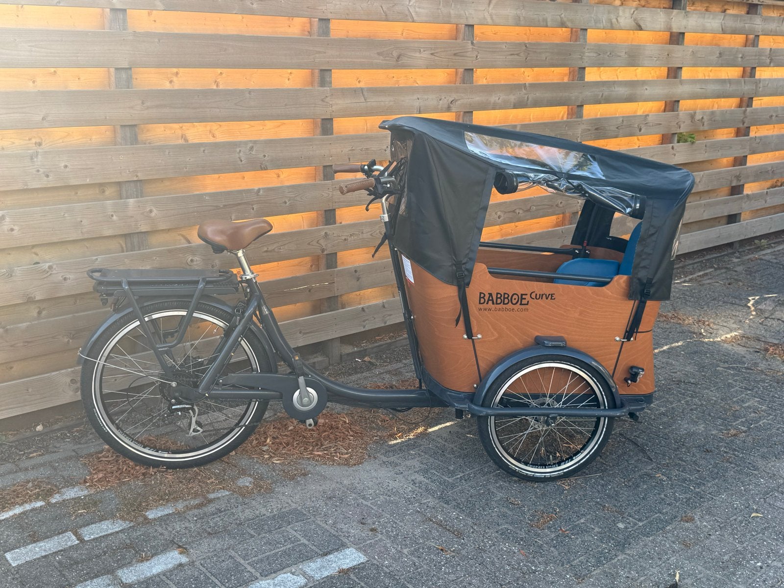 Babboe Curve-E elektrische bakfiets, Ophalen, 4 kinderen of meer, Gebruikt, Elektrisch