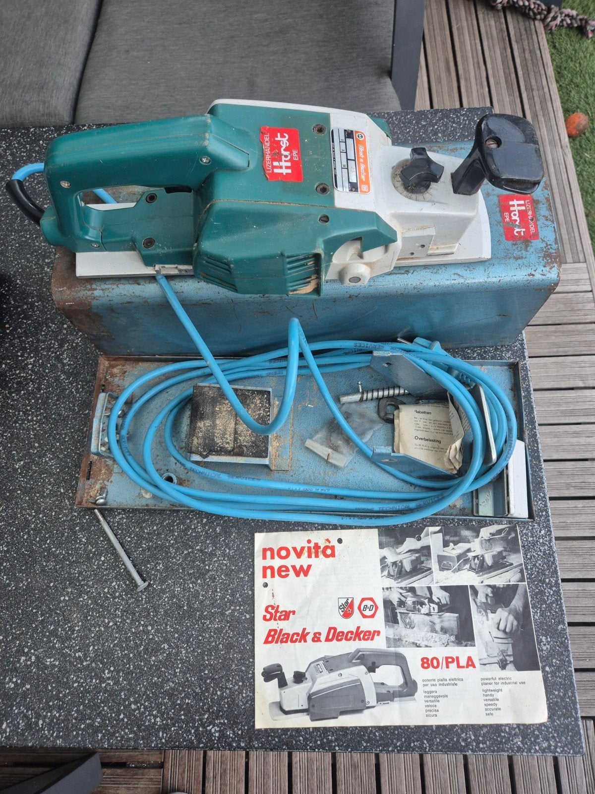 Black and decker schaafmachine, Ophalen, Gebruikt, Elektrisch