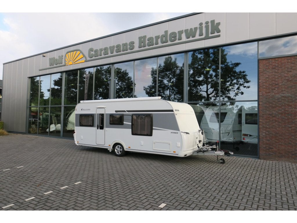 Eriba Exciting 470 AIRCO+MOVER+CASSETTELUIF., Rondzit, Schokbreker, Bedrijf, 4 tot 5 meter