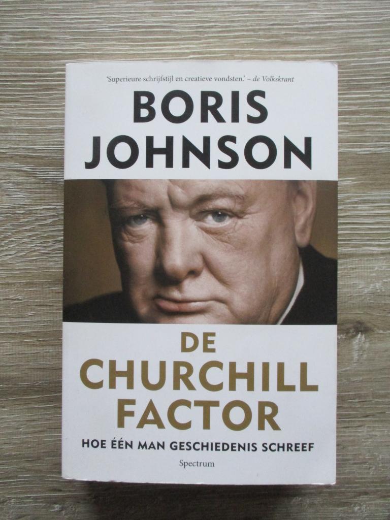 De Churchill factor - Boris Johnson, Ophalen of Verzenden, Gelezen, Europa