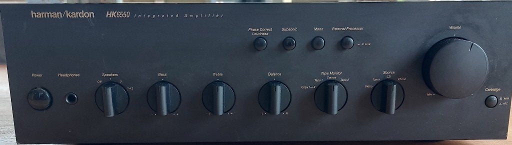 Harman Kardon HK 6550, Overige merken, Refurbished, Ophalen of Verzenden, Minder dan 60 watt