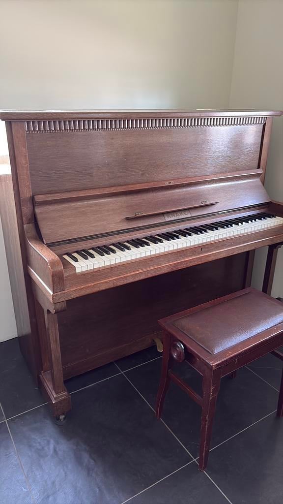Piano Knake, Ophalen, Gebruikt, Bruin, Piano