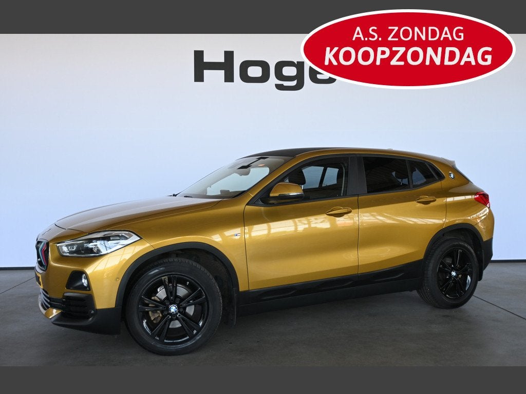BMW X2 sDrive16d High Executive M-Sport Edition Clima Naviga, Voorwielaandrijving, X2, Gebruikt, Met garantie (alle)