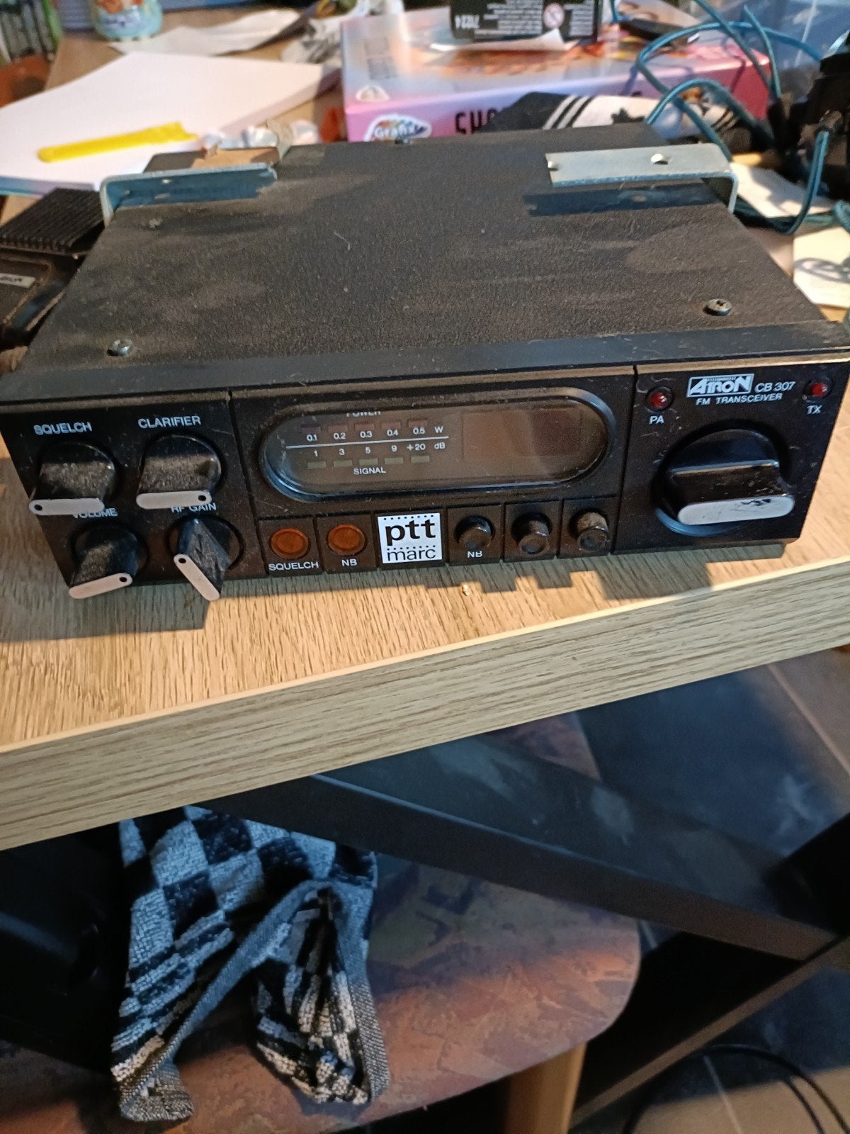 Atron CB 307 FM Transceiver - Vintage CB Radio, Verzenden, Gebruikt