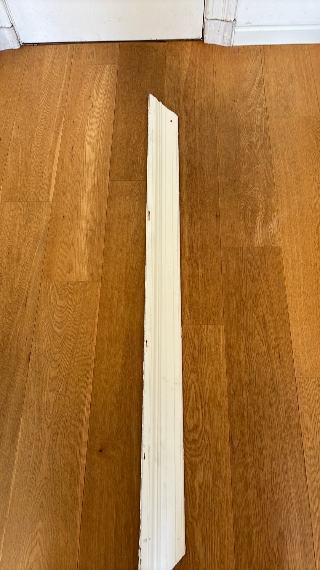 Houten deurlijst, Doe-het-zelf en Verbouw, Plinten en Afwerking, Ophalen, Gebruikt, Overige materialen, Lijsten