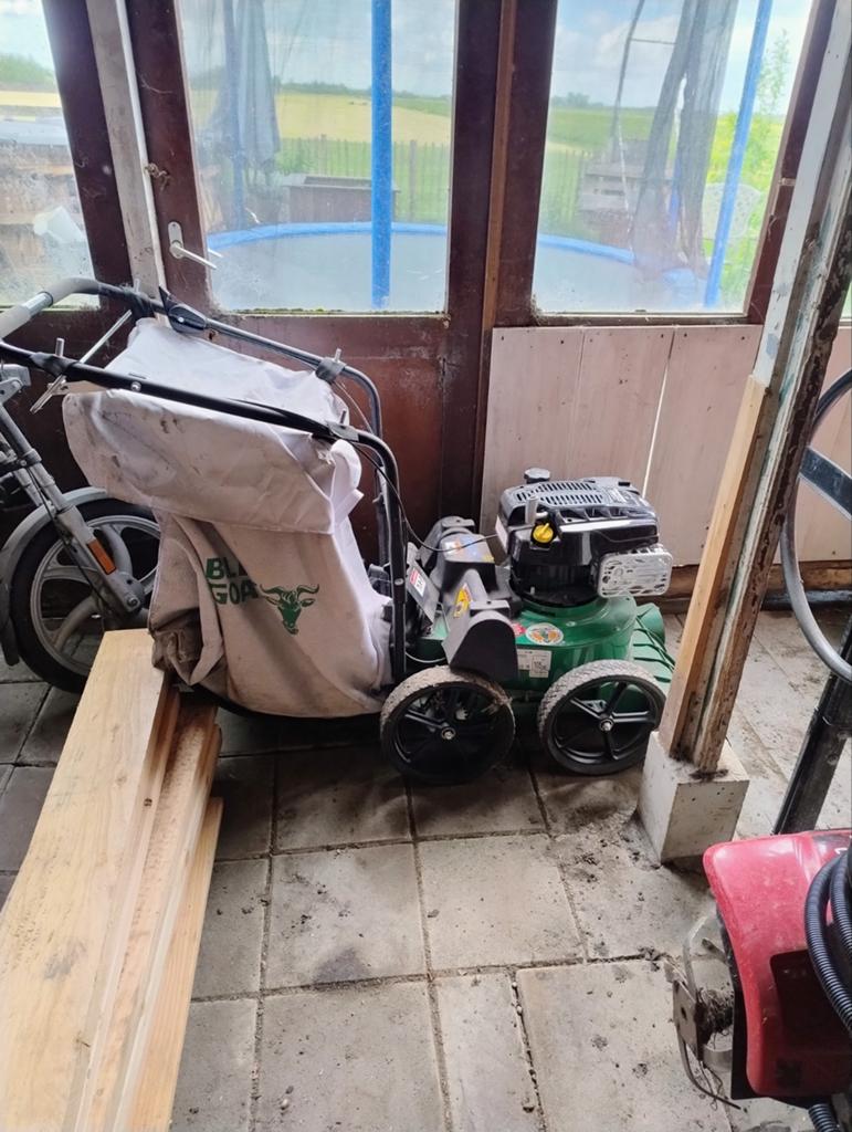 Billy Goat KV601SPEU Bladblazer/Bladzuiger Benzine, Ophalen, Benzine, Gebruikt, Met opvangzak
