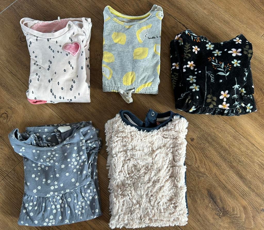 Jurkjes - maat 86, Kinderen en Baby's, Babykleding | Maat 86, Ophalen of Verzenden, Zo goed als nieuw, Meisje, Jurkje of Rokje