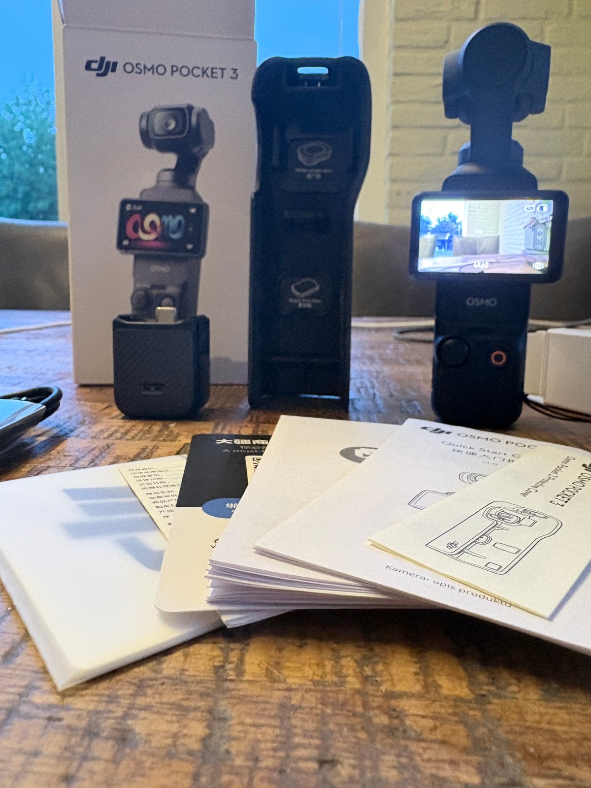 DJI Osmo Pocket 3 – zo goed als nieuw + originele doos, Overige soorten, Minder dan 8x, Zo goed als nieuw, Camera