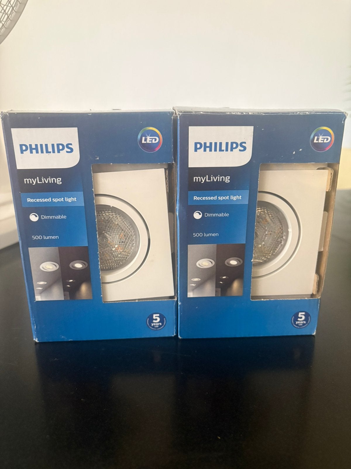 Philips dimbare led inbouw lamp 2 voor 15, Huis en Inrichting, Lampen | Spots, Ophalen of Verzenden, Zo goed als nieuw