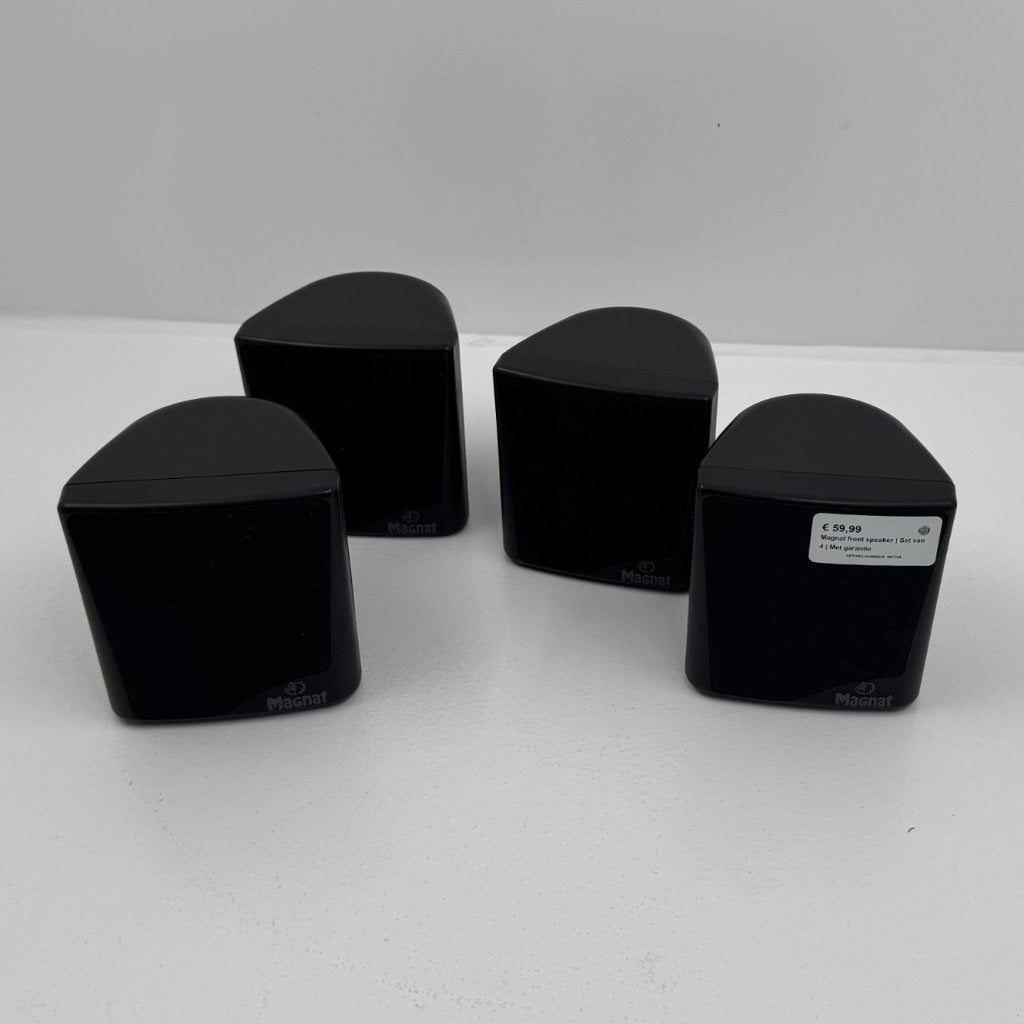 Magnat front speaker | Set van 4 | Met garantie, Toulonselaan 72, Overige typen, Ophalen of Verzenden, Zo goed als nieuw