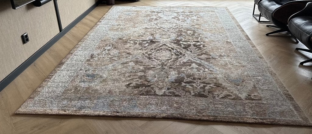Groot XXL Rugvista Vloerkleed ‘Talitha’ 250x350 cm, Huis en Inrichting, Stoffering | Tapijten en Kleden, Ophalen, 200 cm of meer
