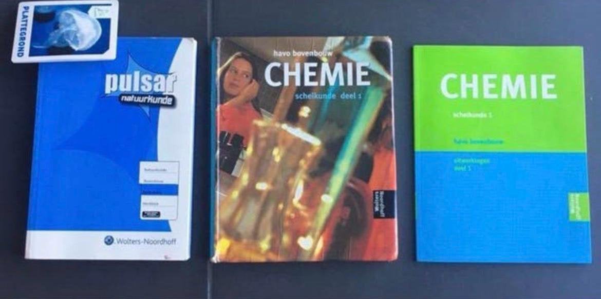 Schoolboeken HAVO bovenbouw Chemie Natuurkunde Scheikunde, Boeken, Ophalen of Verzenden, Beta, Zo goed als nieuw
