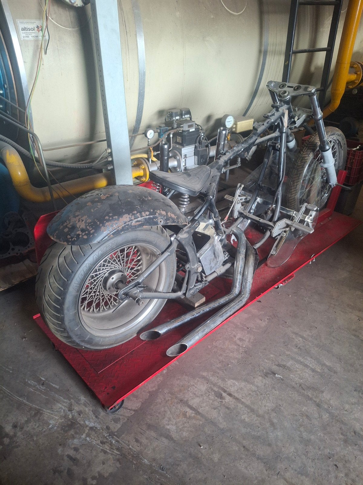 harley onderdelen project, Ophalen of Verzenden