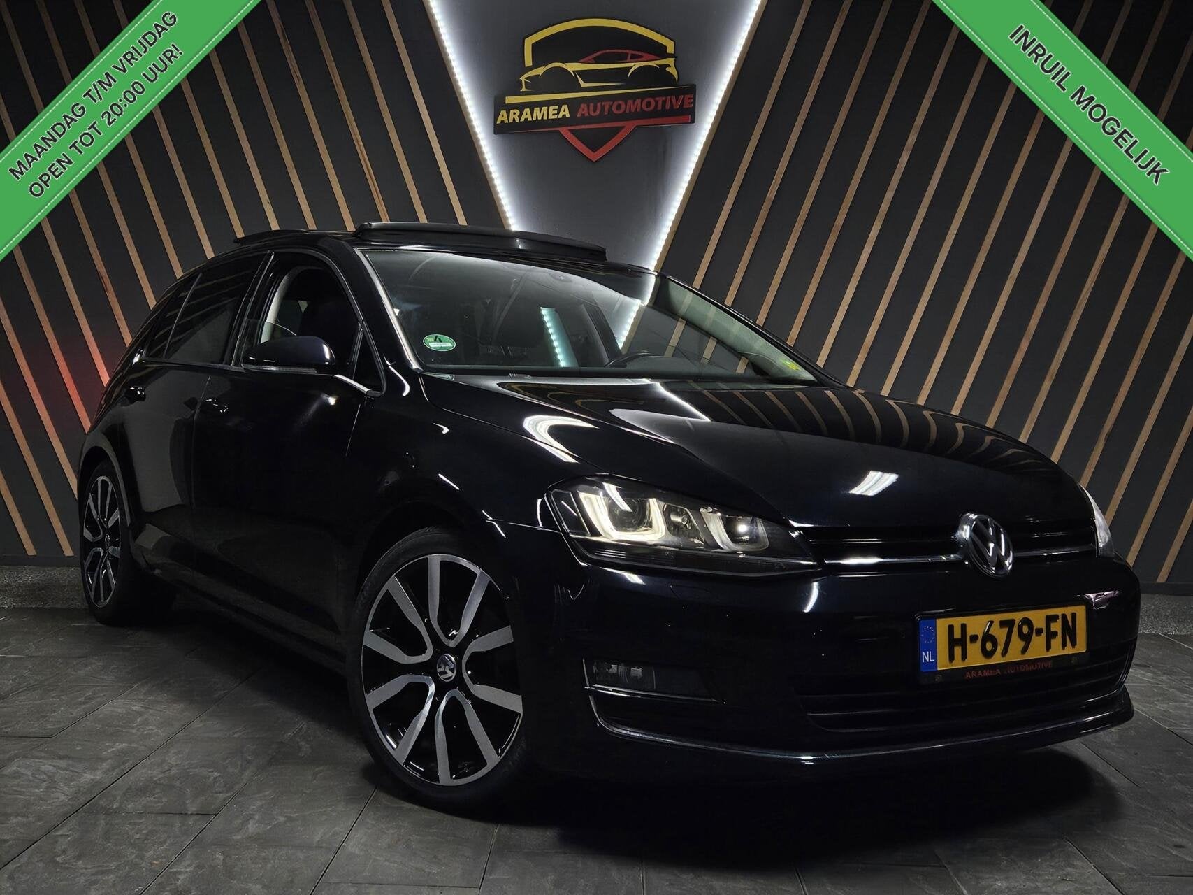 Volkswagen Golf 7 DSG 1.4 TSI|PANO|Trekhaak|Stoel verwarming, Euro 5, Gebruikt, 4 cilinders, Leder en Stof