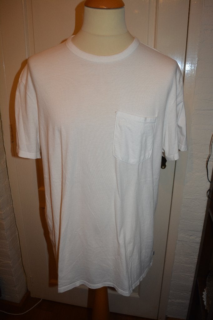 Guess, wit katoenen t-shirt korte mouw, mt XL, Wit, Maat 56/58 (XL), Ophalen of Verzenden, Zo goed als nieuw