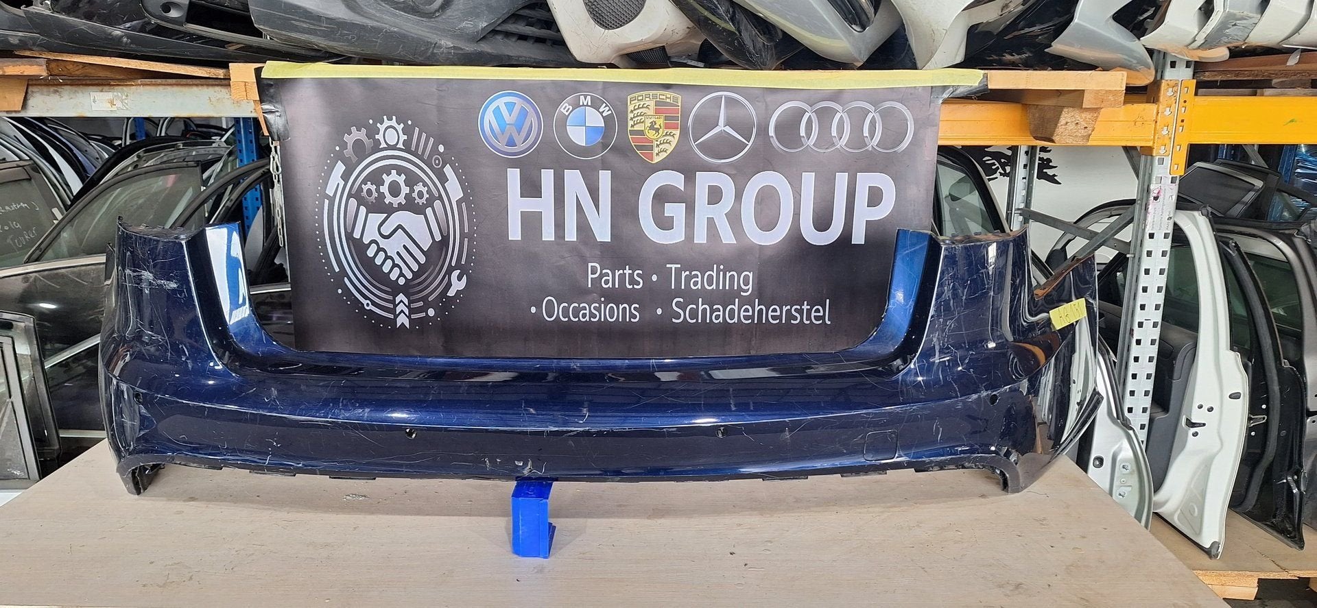 Achterbumper 4x pdc Audi A6 C7, Gebruikt, -, -, Ophalen of Verzenden