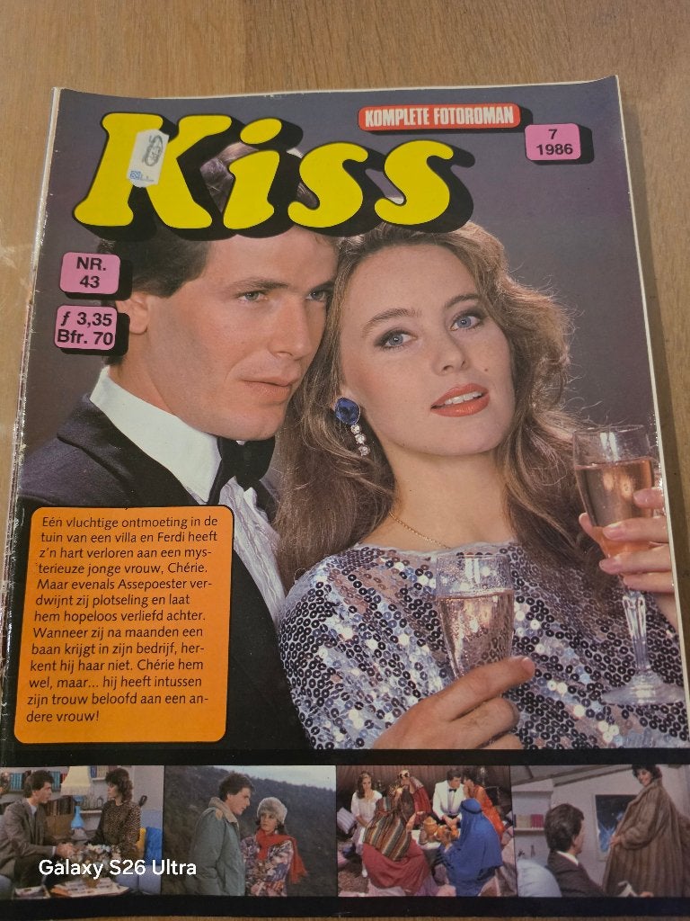 Kiss fotoroman, Ophalen of Verzenden, 1980 tot heden, Nederland, Tijdschrift