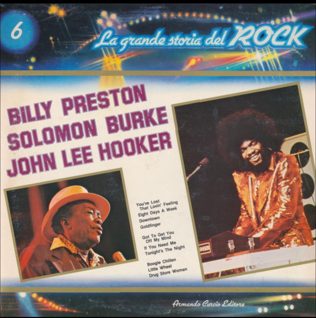 LP Solomon Burke Billy Preston John Lee Hooker TOP2000 AKTIE, Ophalen of Verzenden, Zo goed als nieuw, 12 inch, Jazz
