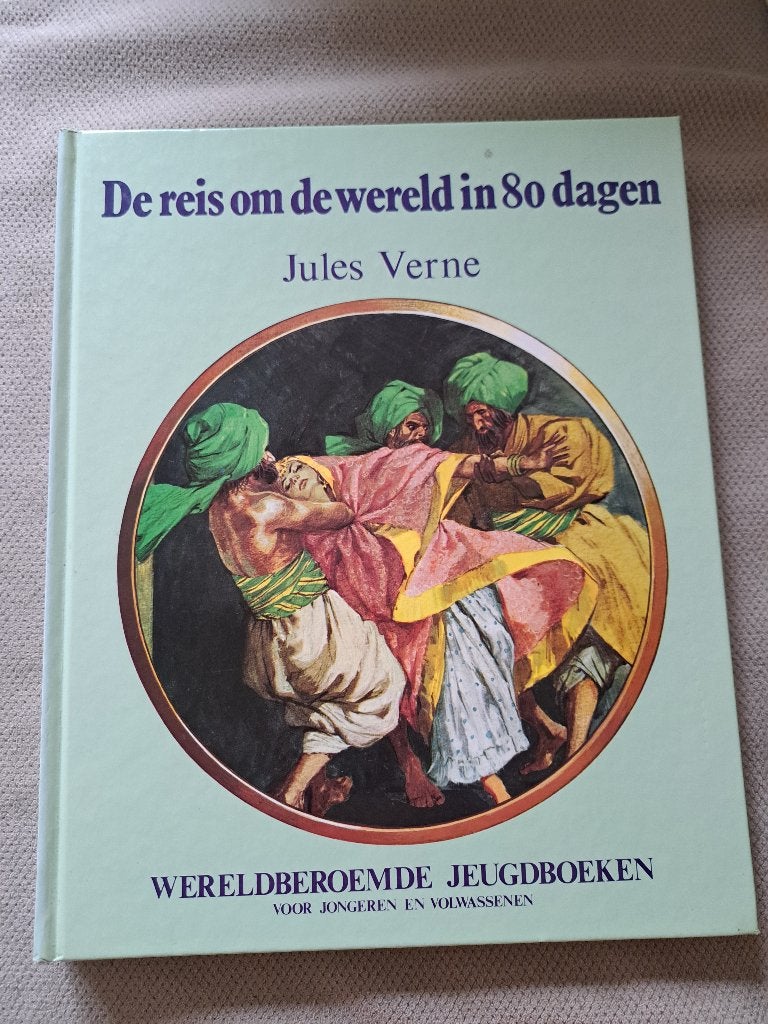 Reis om de wereld in 80 dagen, Ophalen of Verzenden, Zo goed als nieuw, Fictie, Jules Verne