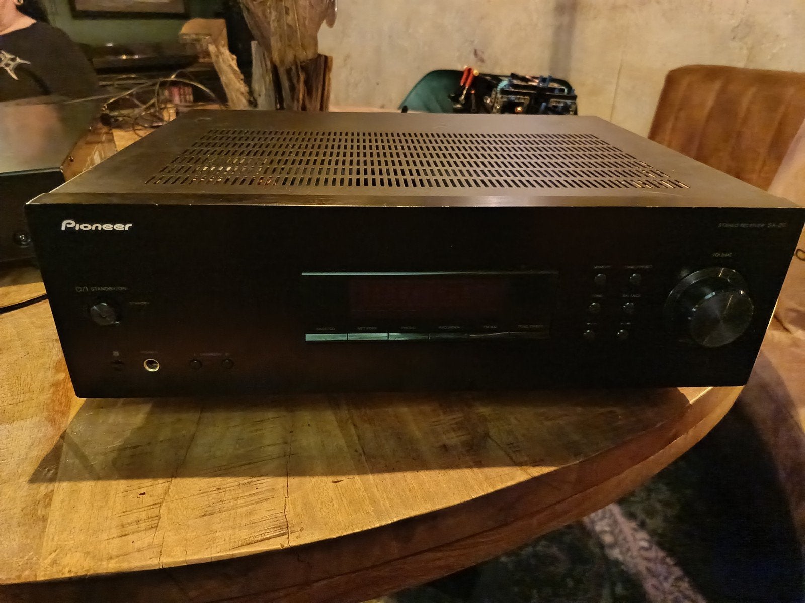 Pioneer SX-20-K Stereo Receiver, Ophalen of Verzenden, Gebruikt, Minder dan 60 watt, Pioneer