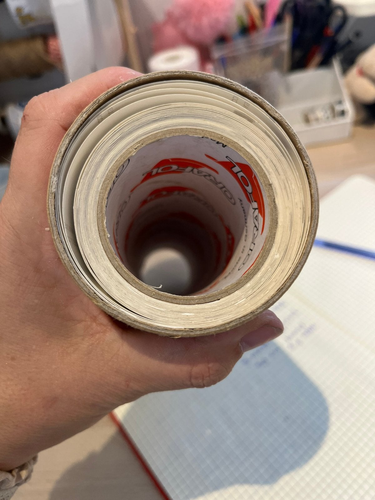 5 meter printbaar van vinyl Oracel, Ophalen of Verzenden, Zo goed als nieuw