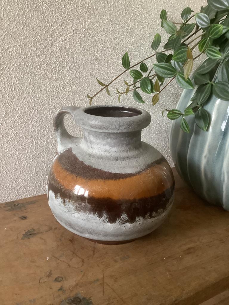West Germany Streuler vintage vaas, Ophalen of Verzenden, Zo goed als nieuw, Overige kleuren