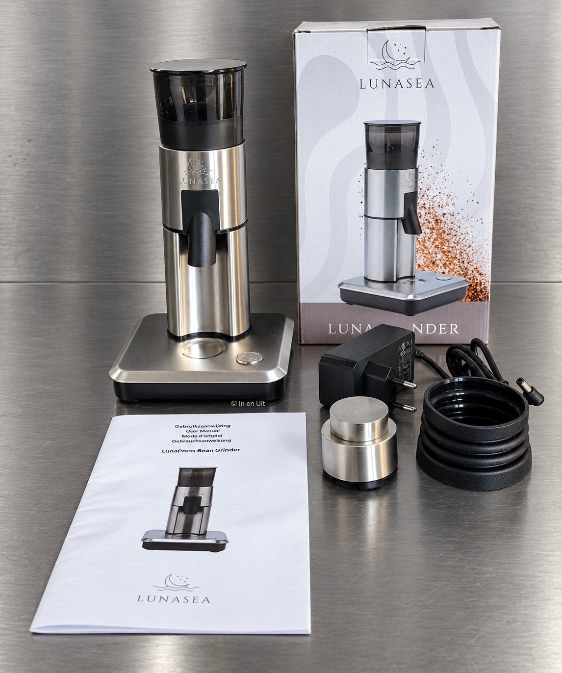 Partij van 4 Lunasea koffiemolens, Overige merken, ., Lunasea, Nieuw