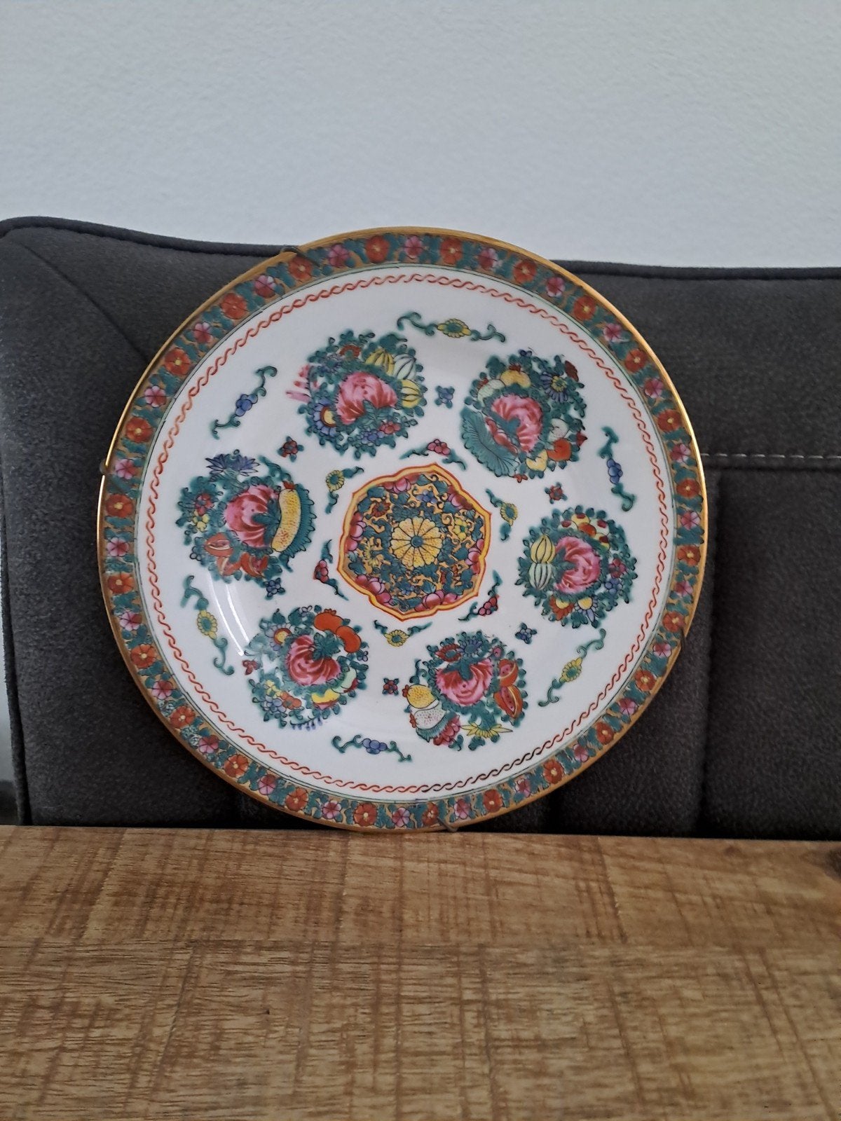 Oud wandbord, Ophalen