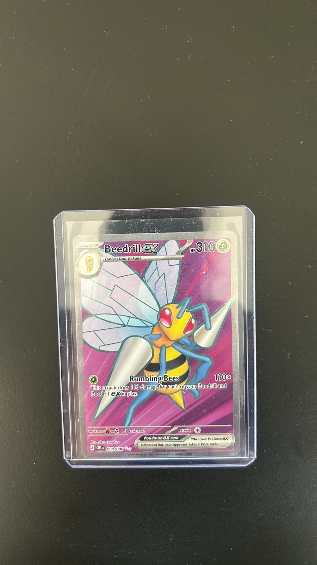 Beedrill EX CRI 098, Ophalen of Verzenden, Zo goed als nieuw