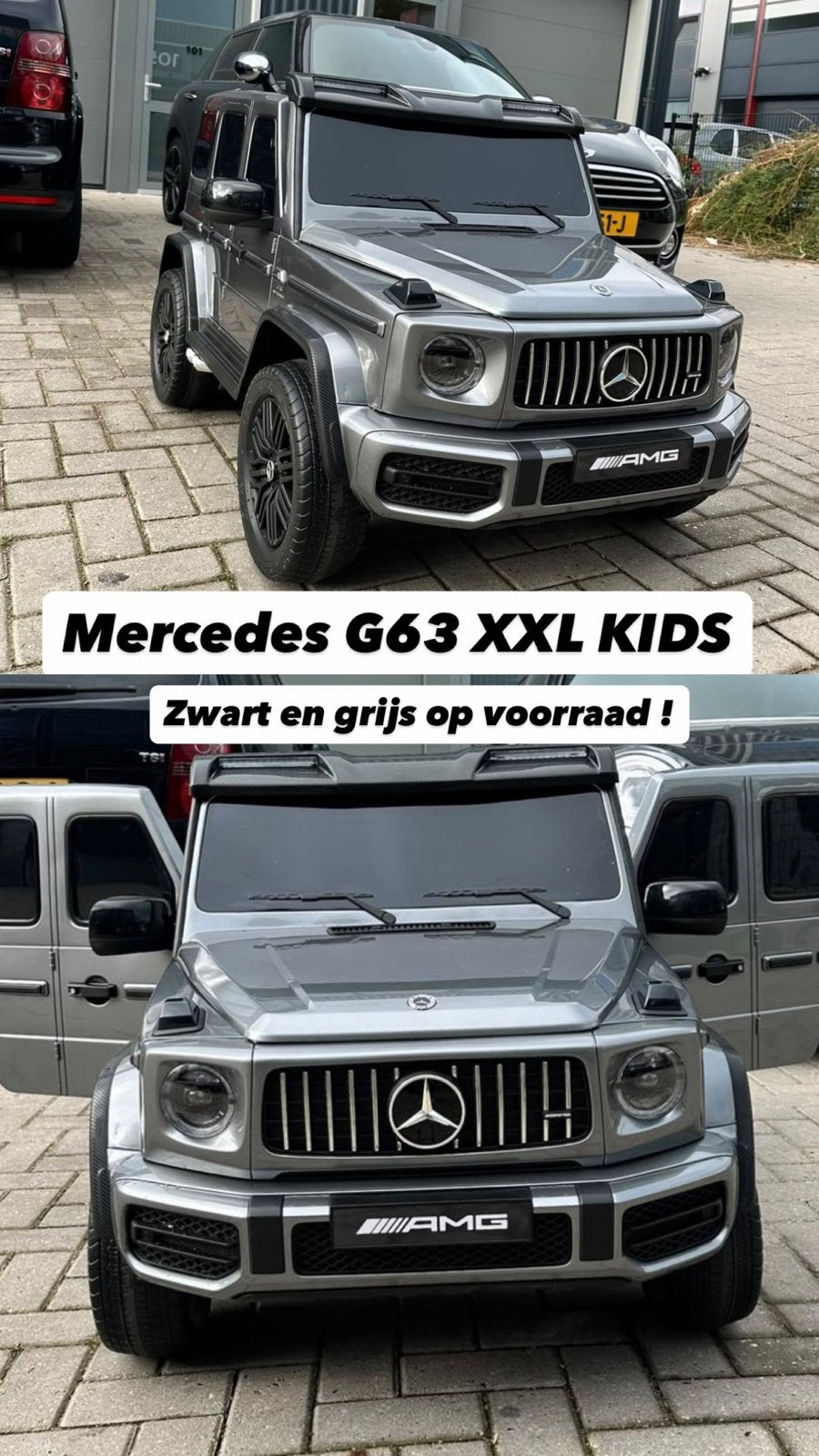 Mercedes-AMG G63 4x4² Elektrische Kinderauto, Ophalen of Verzenden, Nieuw, Loopvoertuig