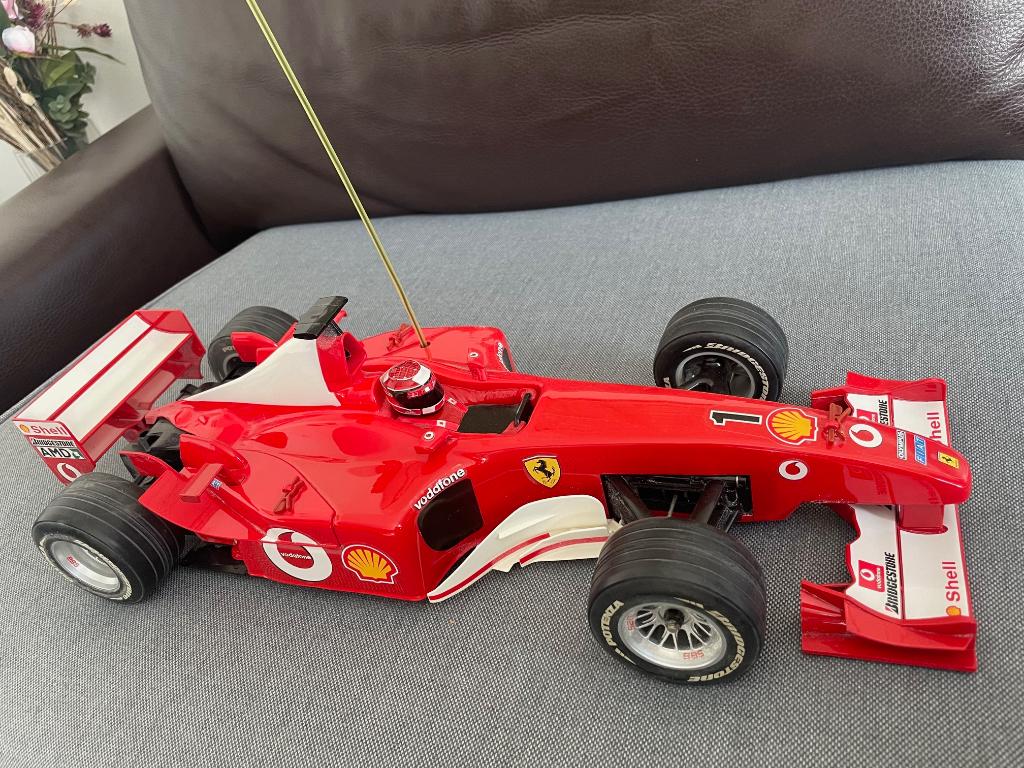 Nikko RC Ferrari F2003-GA 1:10 – M.Schumacher (NIEUWSTAAT), Hobby en Vrije tijd, Ophalen, Zo goed als nieuw, Schaal 1:10, Auto onroad