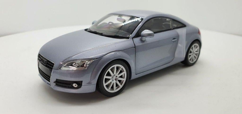 Audi TT RHD 2006 Silverblue metallic van Minichamps, Ophalen of Verzenden, Nieuw, Auto, MiniChamps
