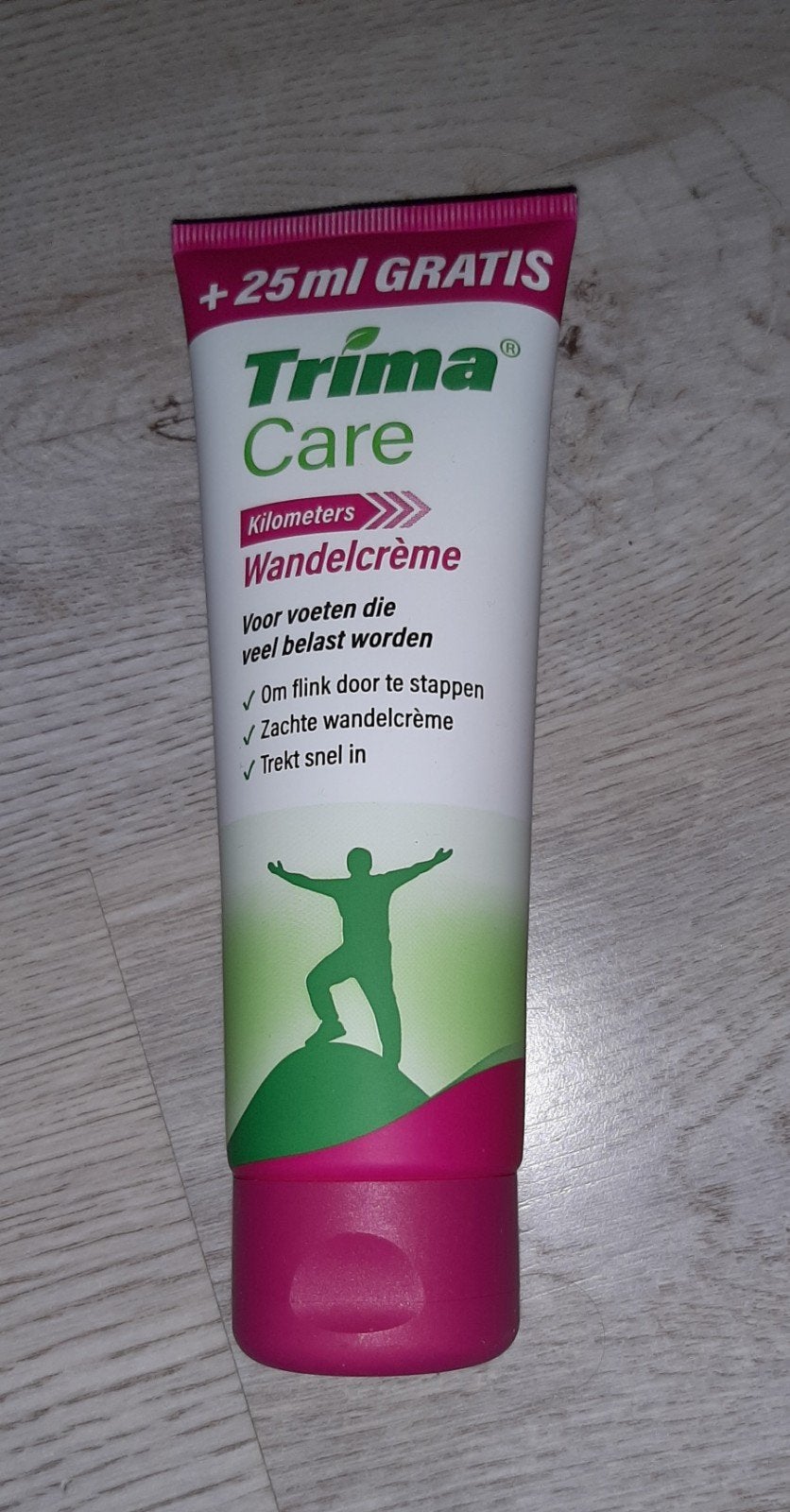 Trima Care Kilometers Wandelcrème - 125ml, Sport en Fitness, Overige typen, Nieuw, Hardlopen, Ophalen
