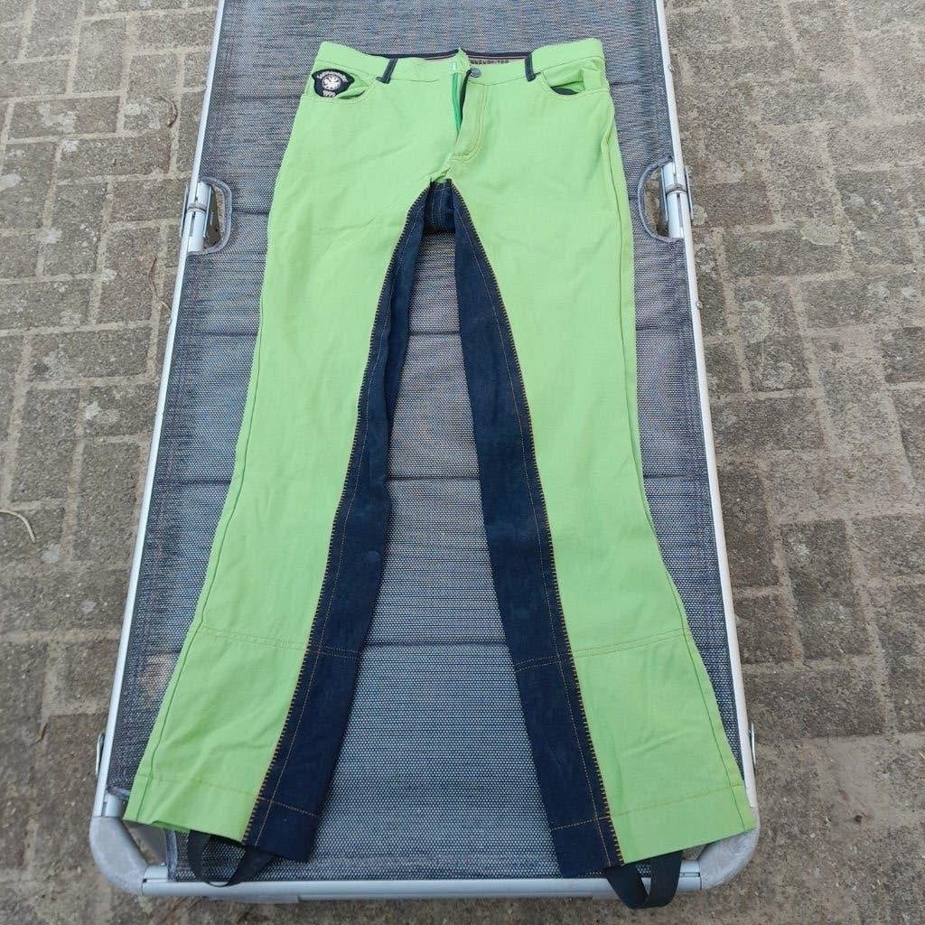 sonnenreiter jodphur rijbroek groen maat 84 is 42 lang, Dieren en Toebehoren, Paardrijkleding, Gebruikt, L, Overige merken, Ophalen of Verzenden