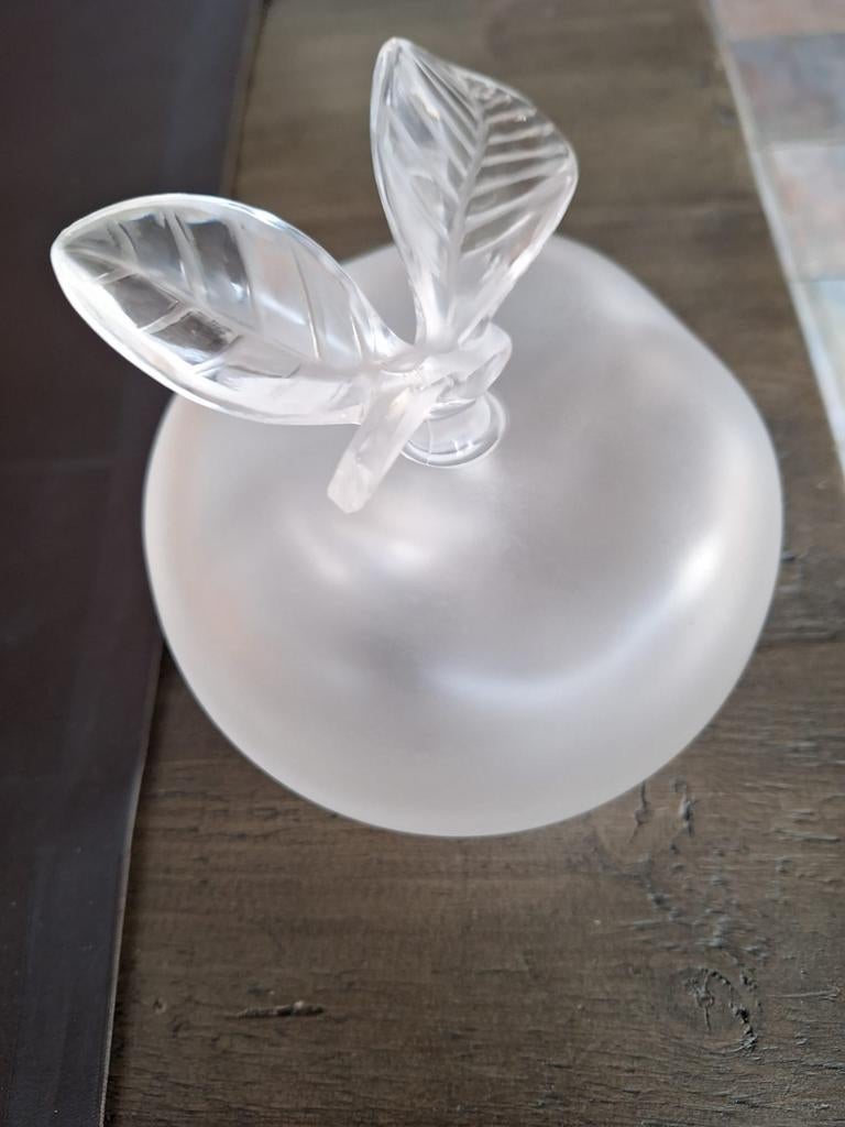 Lalique parfum houder appel france, Antiek en Kunst, Ophalen