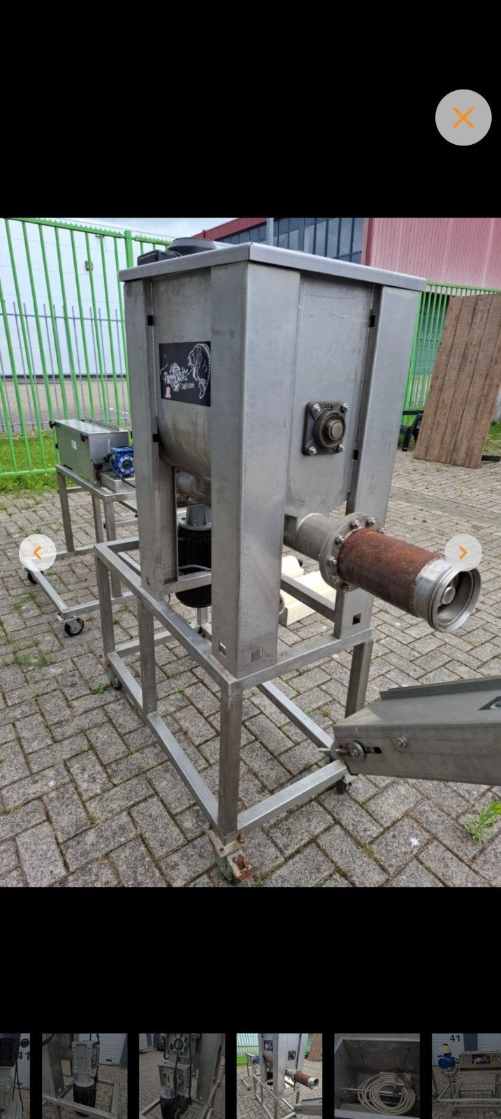 boilielijn, boilie lijn, extruder, mengkneder, boilies maken, Ophalen