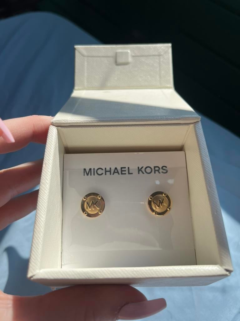 Michael Kors oorbellen, Sieraden, Tassen en Uiterlijk, Oorbellen, Ophalen, Nieuw, Knopjes of Stekers, Goud