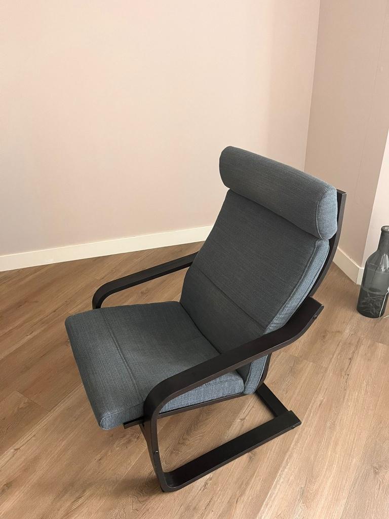 Lounge stoel, Ophalen, Gebruikt, Minder dan 75 cm, Stof