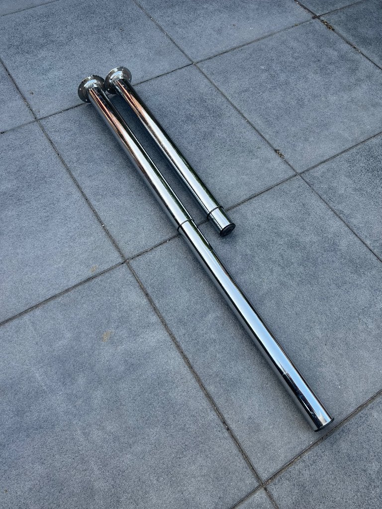 Uitschuifbare tafelpoten, Ophalen of Verzenden, Rond, 50 tot 100 cm, Minder dan 50 cm