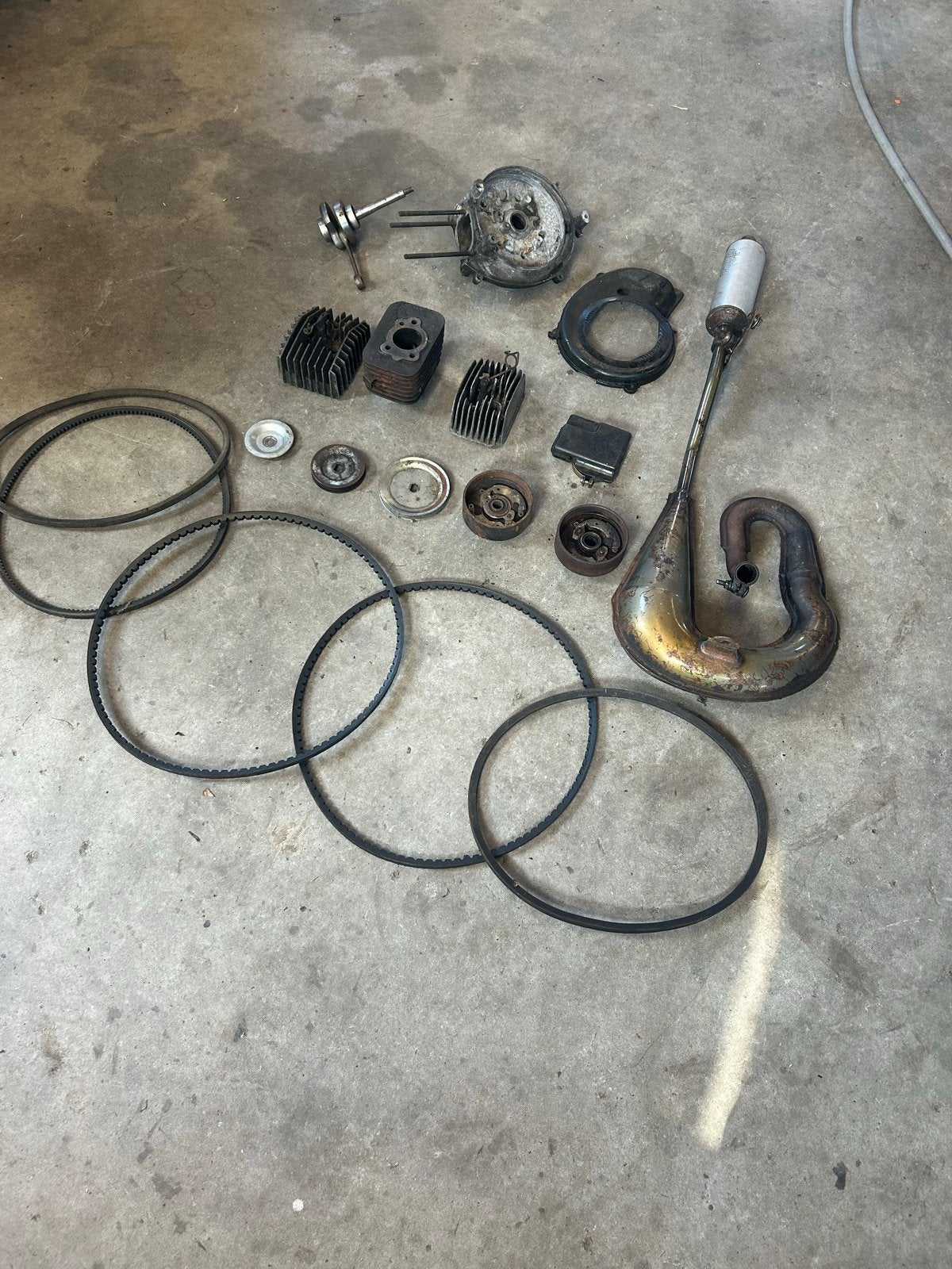 Vespa Ciao, Gilera Citta, Piaggio onderdelen, Ophalen of Verzenden, Gebruikt, Overige typen, Piaggio
