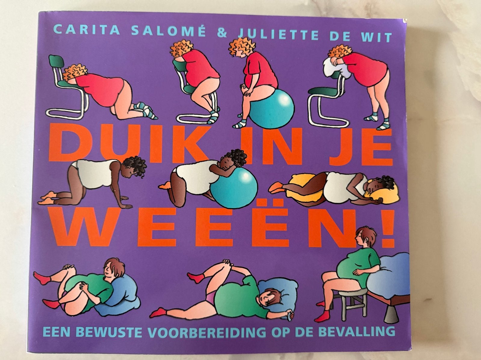 Duik in je weeën! Bewuste voorbereiding op de bevalling, Ophalen of Verzenden, Gelezen, Zwangerschap en Bevalling